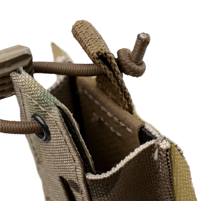 Textured interior for magazine retention