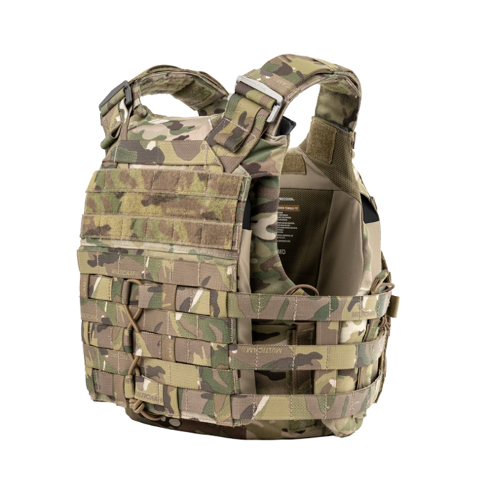 LVS TACTICAL COVER FEMALE FIT - MULTICAM - BACK LVS TACTICAL COVER FEMALE FIT - MULTICAM - BACK