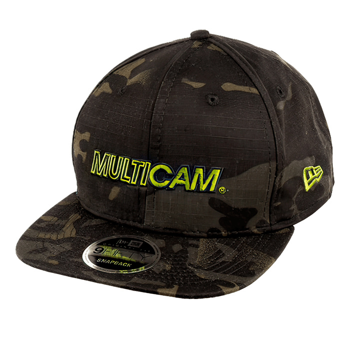 Center Logo 9FIFTY Snapback Hat MultiCam Black