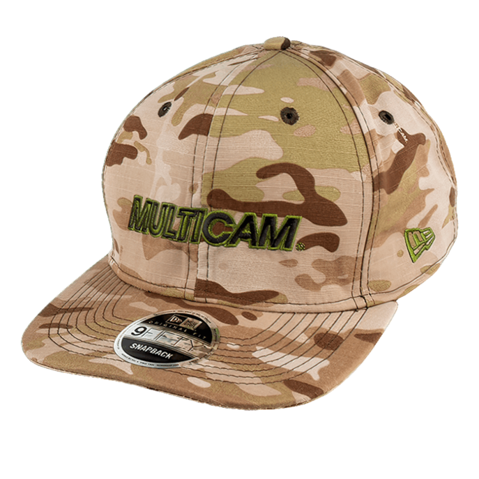 Center Logo 9FIFTY Snapback Hat MultiCam Arid