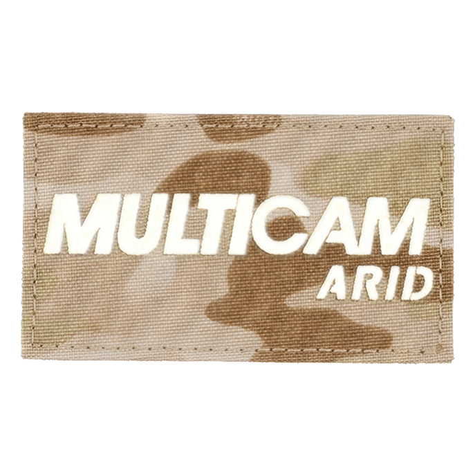 3M Logo Patch MultiCam Arid with white text