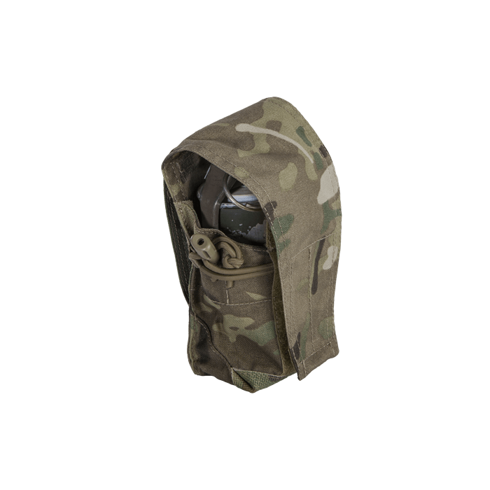 Shown with smoke grenade