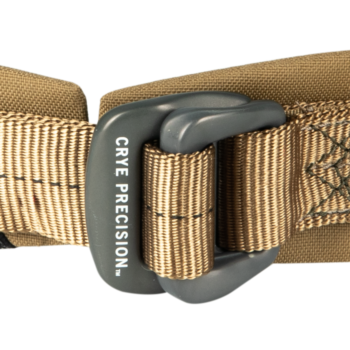 TWO-PIECE PULL THROUGH ADJUSTER BUCKLE FORGED IN 7075 T6 ALUMINUM WITH HARD ANODIZED COATING