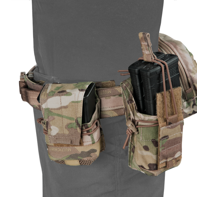 ACCOMMODATES MOLLE POUCHES