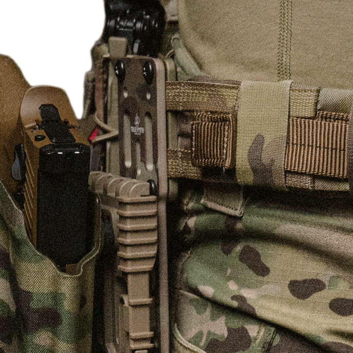 COMPATIBLE WITH DROP AND WAISTBAND HOLSTERS