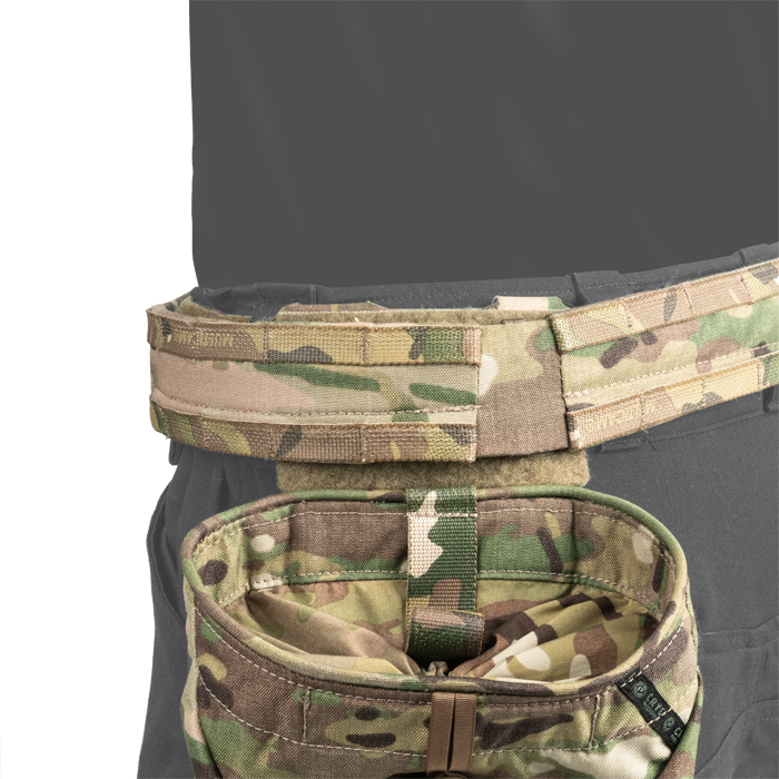 Velcro® drop configuration