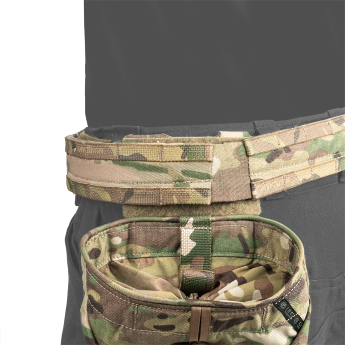 Velcro® drop configuration