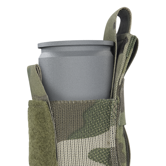 Accommodates flashbang & 40mm grenades