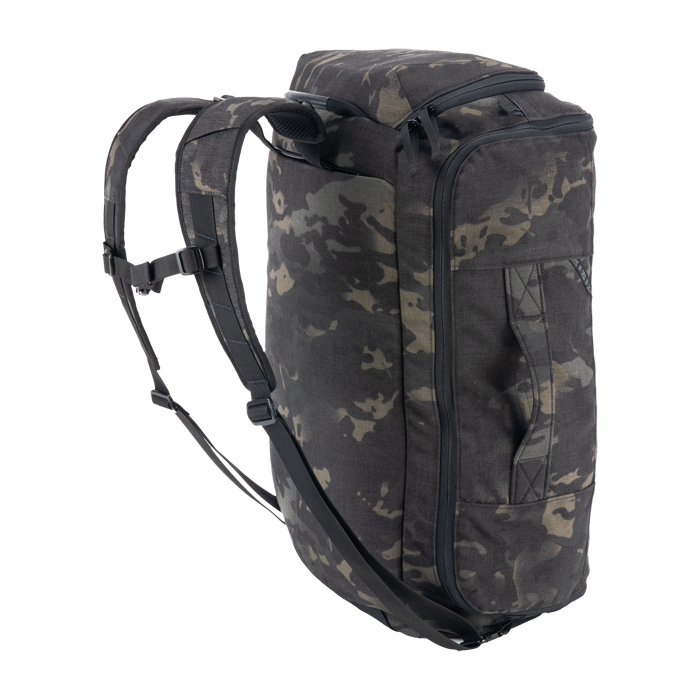 Stowable reinforced pack straps