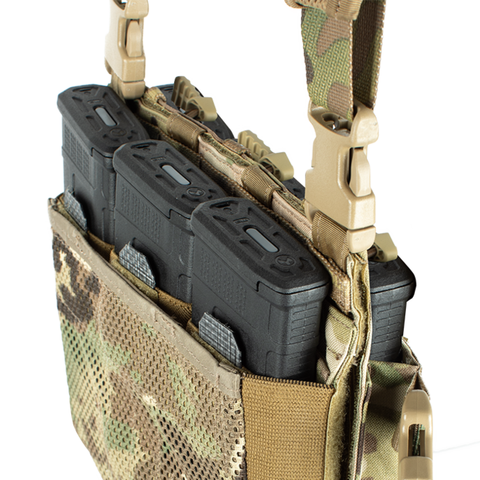 Works with detachable flaps and R-SERIES™ ASSAULT HARNESS