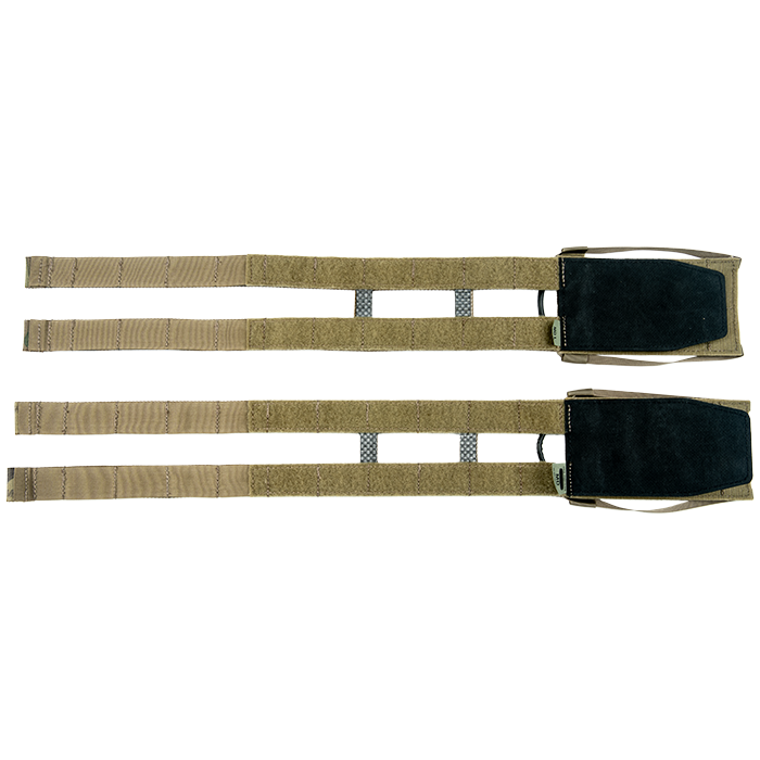 Structural tip allows for side support when carrying heavier loads