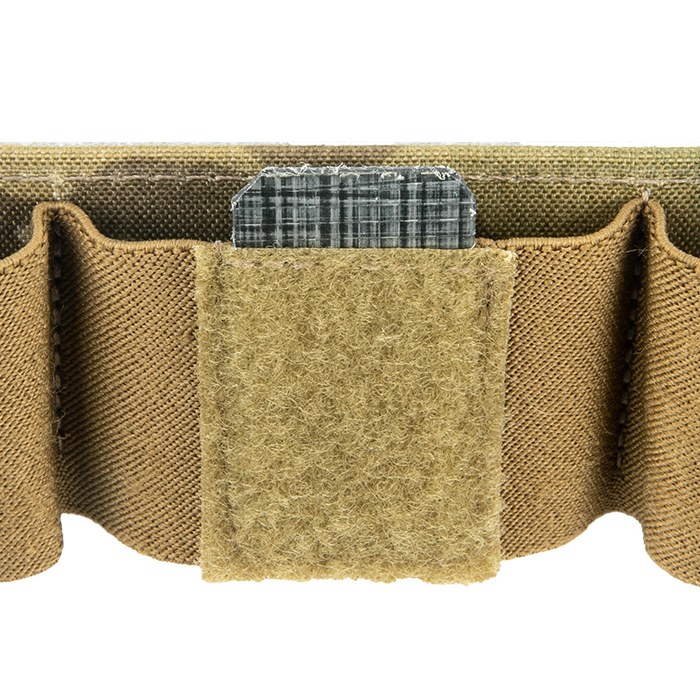 2-inch elastic with rigid tabs for easy mag insertion