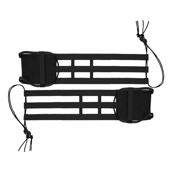 R-SERIES 3-BAND SKELETAL CUMMERBUND BLACK