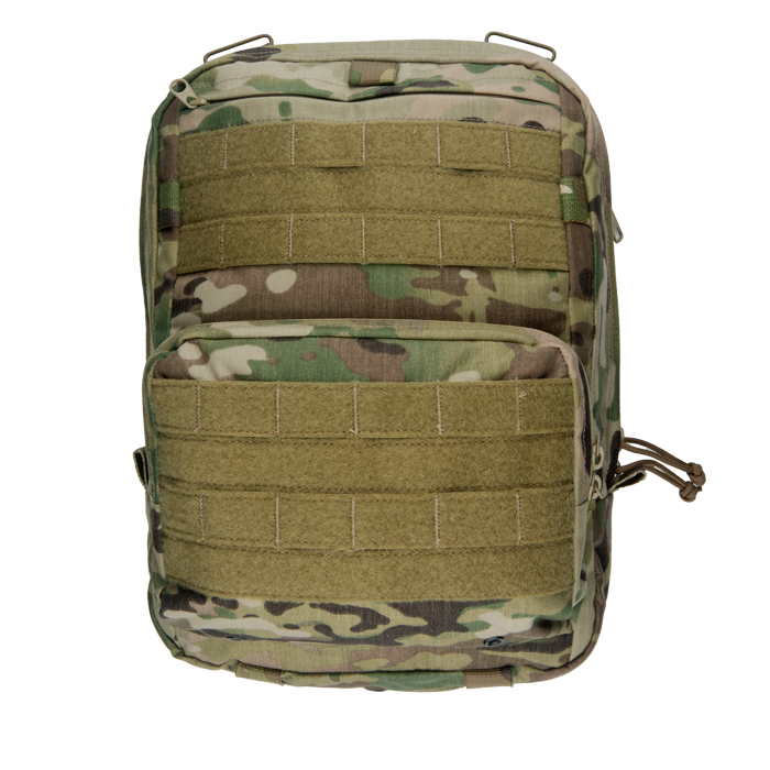 R-SERIES ZIP-ON PACK MULTICAM FRONT